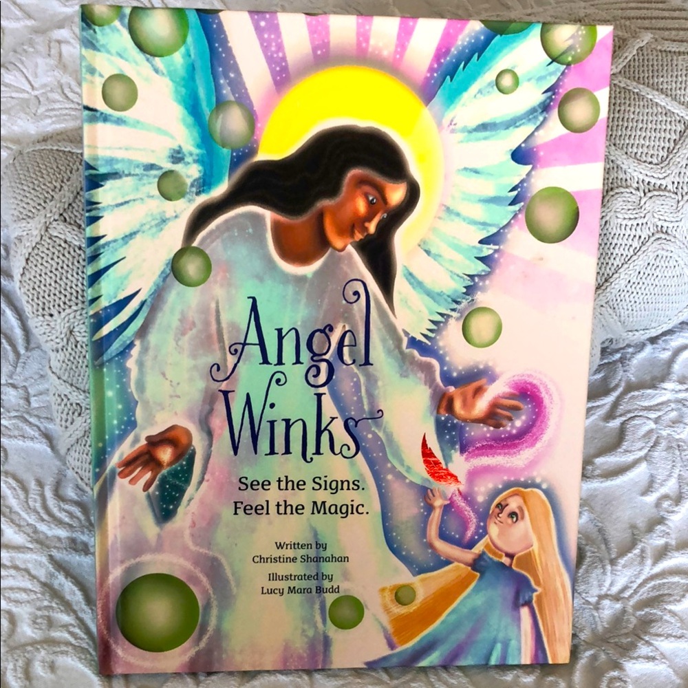 Angel Winks Illustrated Hardcover Book